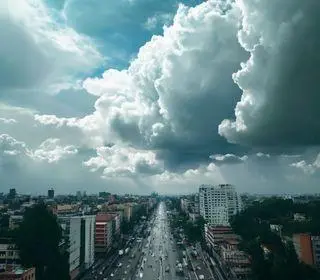 previsão do tempo em Santo André
