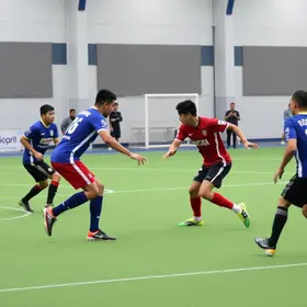 LSB amistoso contra Santo André