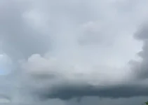 céu nublado em Santo André