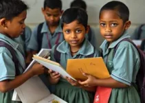 material didático e uniforme