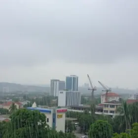 pancadas fortes em Santo André