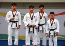 Atletas de Taekwondo de Itapetininga