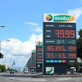 preço da gasolina em Santo André (SP)