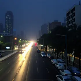 noite fria em SP