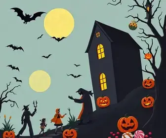 Halloween infantil em Santo André